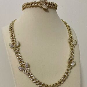 Butterfly Crystal Set / Mariposa de Cristales